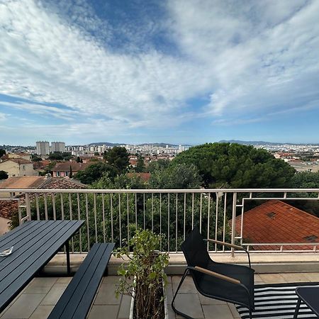 T4 Avec Terrasse Et Garage Prive Apartman Toulon Kültér fotó